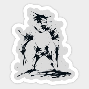 Splaaash Series - Claws Ink Sticker